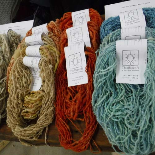 handspun yarns